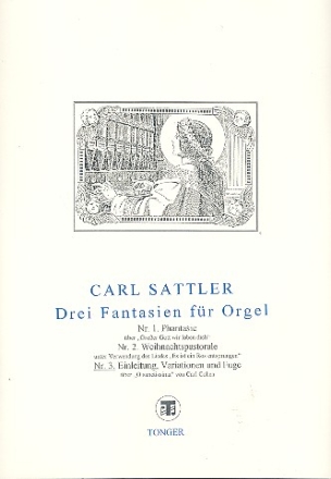 Einleitung, Variationen und Fuge ber O Sanctissima von Carl Cohen fr Orgel