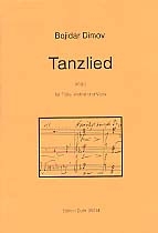 TANZLIED FUER FLOETE, VIOLINE UND VIOLA,  SPIELPARTITUR