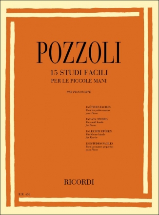 15 leichte Etden fr kleine Hnde fr Klavier