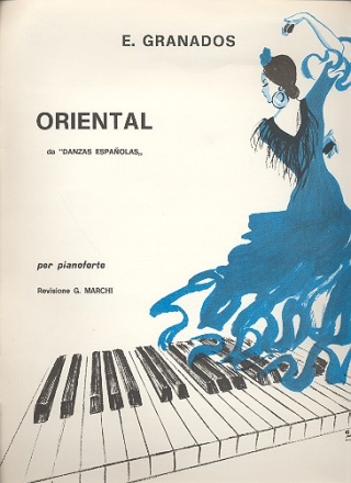Oriental  aus  Danzas espanolas für Klavier