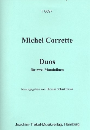 Duos fr 2 Mandolinen Spielpartitur