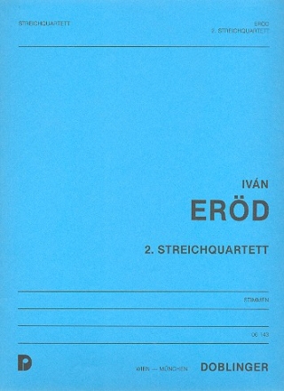 QUARTETT NR.2 FUER VIOLINE1, VIOLINE2, VIOLA UND CELLO,  STIMMEN