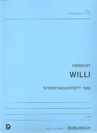 STREICHQUARTETT (1986) STIMMEN