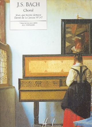 Choral 'Jesus, que ma joie demeure' BWV147 pour piano