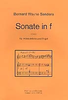Sonate f-Moll fr Altblockflte und Orgel