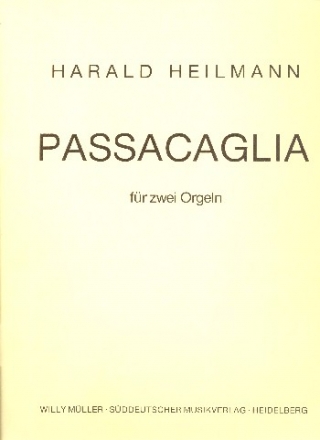 Passacaglia op.33,2b fr 2 Orgeln