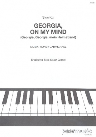 Georgia on my Mind: Einzelausgabe fr Gesang/Klavier mit Akkorden (en)