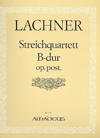 Streichquartett B-Dur op.post. Stimmen 