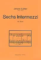 6 Intermezzi fr Orgel