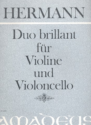 Duo brillant fr Violine und Violoncello,  Stimmen