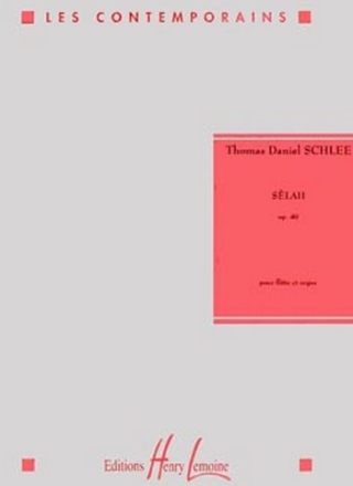 Selah op.40 pour flte et orgue