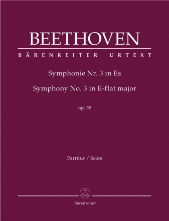 Sinfonie Es-Dur Nr.3 op.55 fr Orchester Partitur