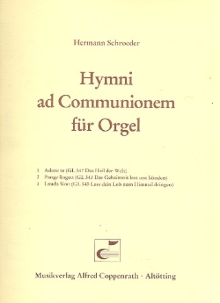 Hymni ad communionem fr Orgel
