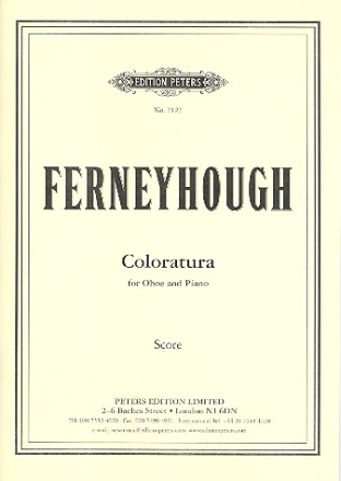 Coloratura for oboe and piano