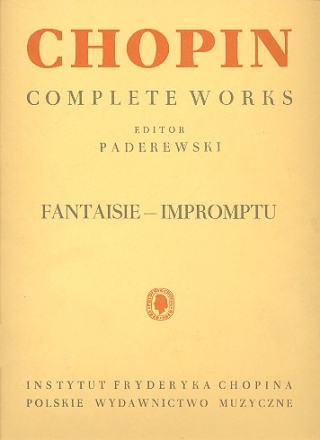 Fantaisie-Impromptu cis-Moll op.66 fr Klavier