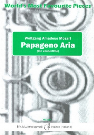 Papageno Aria for 3 flutes 3 scores