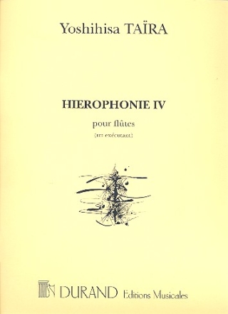 Hierophonie 4 pour flutes (un excutant)