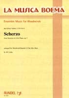 Scherzo from Sonatina A major op.2 for piano for woodwind quartet