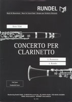Romanza und Rondo aus dem Concerto fr Klarinette und Blasorchester Partitur und Stimmen