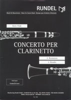 Romanza und Rondo aus dem Concerto fr Klarinette und Blasorchester Partitur und Stimmen