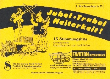Jubel Trubel Heiterkeit: fr Blasorchester Altsaxophon 2 in Es