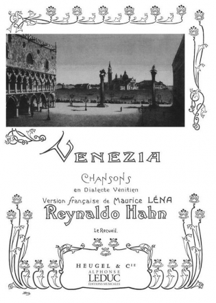 Venezia Chansons en dialect venitien pour chant et piano