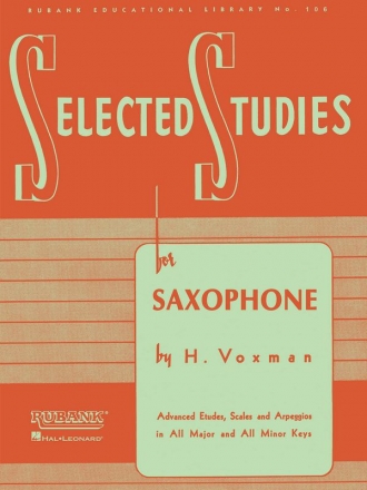 Selected Studies for saxophone