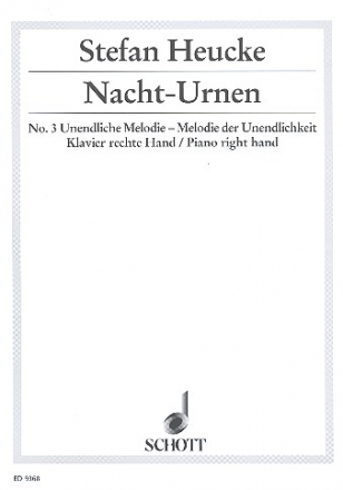 NACHT-URNEN NR.3 - UNENDLICHE MELODIE FUER KLAVIER RECHTE HAND