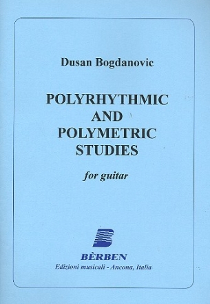 Polyrhythmic and polymetric Studies for guitar