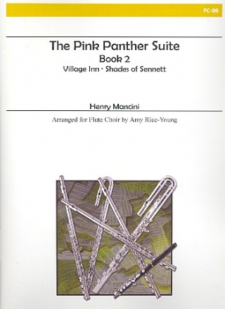 The Pink Panther Suite vol.2 for flute ensemble score and parts