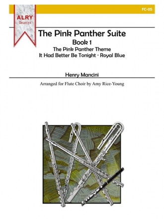 The Pink Panther Suite vol.1 for flute ensemble score and parts