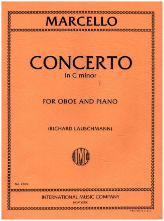 Concerto c minor for oboe and piano