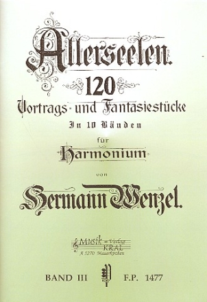 Allerseelen Band 3  fr Harmonium
