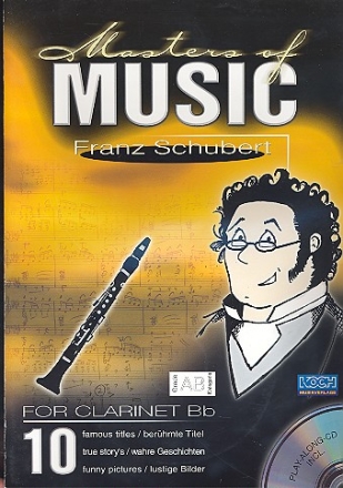 Masters of Music (+CD) - 10 berhmte Titel fr Klarinette