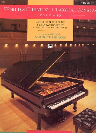 World's greatest classical Sonatas vol.1 for piano