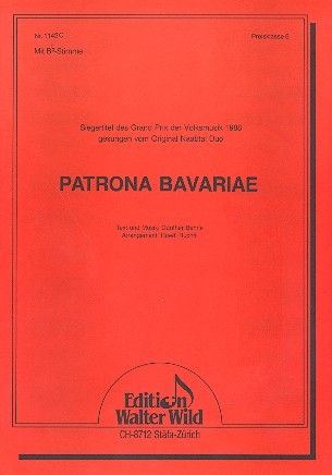Patrona Bavariae fr Gesang und Klavier mit B-Stimme