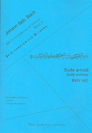 Suite a-Moll BWV997 fr Gitarre