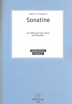 Sonatine für Akkordeon und Altblockflöte