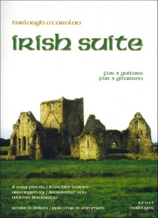 Irish Suite für 3 Gitarren Partitur und Stimmen