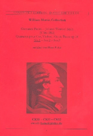 Quartett F-Dur op.18,1 fr Horn und Streichtrio,  Stimmen