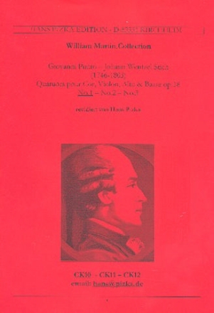 Quartett F-Dur op.18,1 fr Horn und Streichtrio,  Stimmen