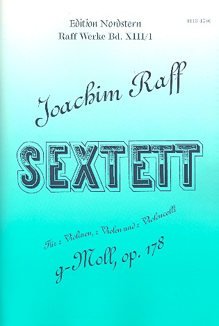 Streichsextett g-Moll op.178 Partitur und Stimmen