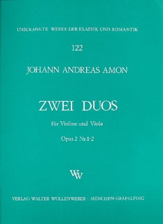 2 Duos op.2 fr Violine und Viola Stimmen