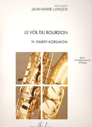 Le vol du bourdon pour saxophone alto et piano