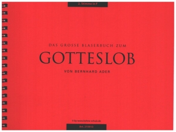 Das groe Blserbuch zum Gotteslob 2. Stimme in F