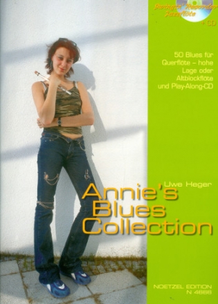 Annie's Blues Collection (+CD): 50 Blues fr Querflte (hohe Lage) oder Altblockflte