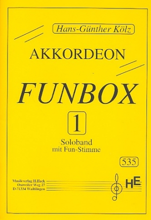Funbox 1 fr Akkordeon solo mit Fun-Stimme
