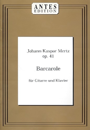 Barcarole fr Gitarre und Klavier