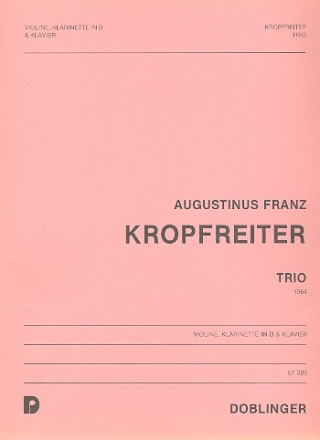 Trio fr Violine, Klarinette und Klavier