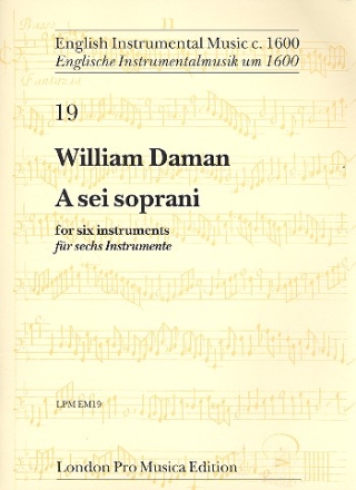 A sei soprani fr 6 Instrumente Partitur und Stimmen